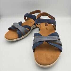 SAS Women's Pier Heel Strap Sandal, Oceania, Size 9.5W